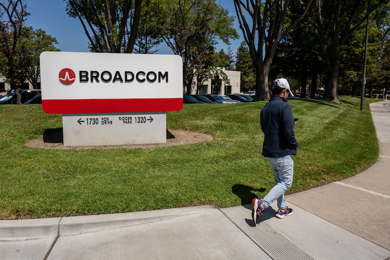 Broadcom Headquarters Ahead Of Earnings Figures Broadcom Headquarters Ahead Of Earnings Figures