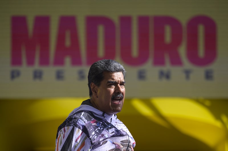 Nicolas Maduro busca ganhar a eleição para continuar no poder, que exerce como presidente desde 2013 (Foto: Gaby Oraa/Bloomberg) Nicolas Maduro busca ganhar a eleição para continuar no poder, que exerce como presidente desde 2013 (Foto: Gaby Oraa/Bloomberg)