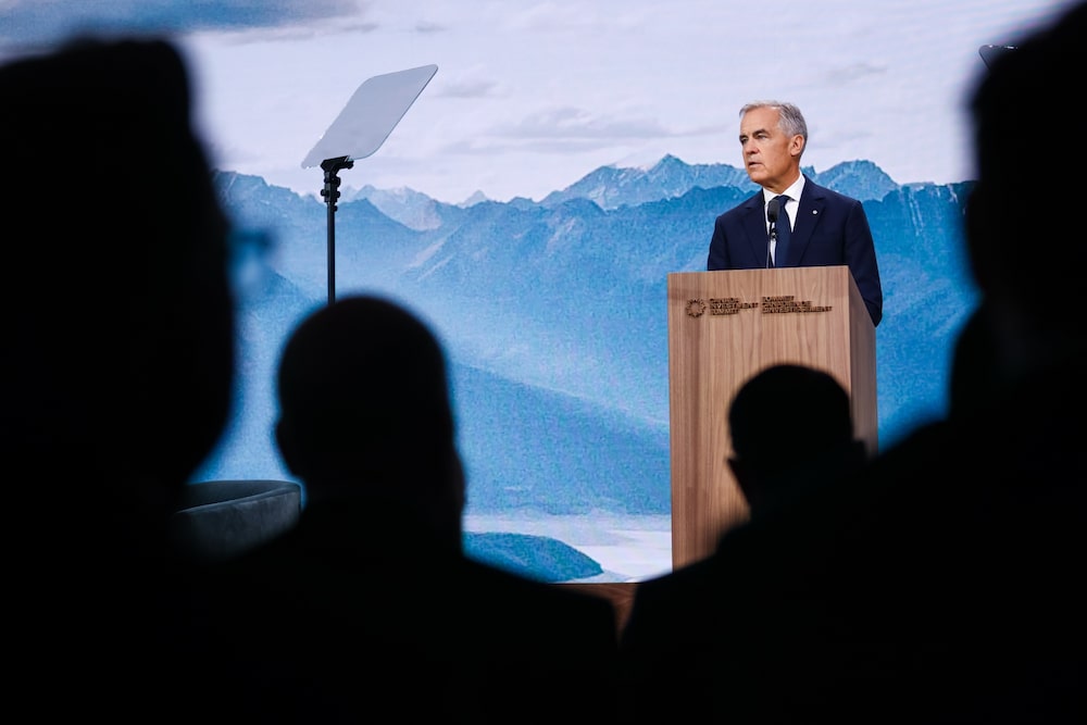 Mark Carney en la Cumbre de Inversión de Canadá, celebrada en Toronto el 15 de septiembre. Foto: Cole Burston/Bloomberg Mark Carney en la Cumbre de Inversión de Canadá, celebrada en Toronto el 15 de septiembre. Foto: Cole Burston/Bloomberg