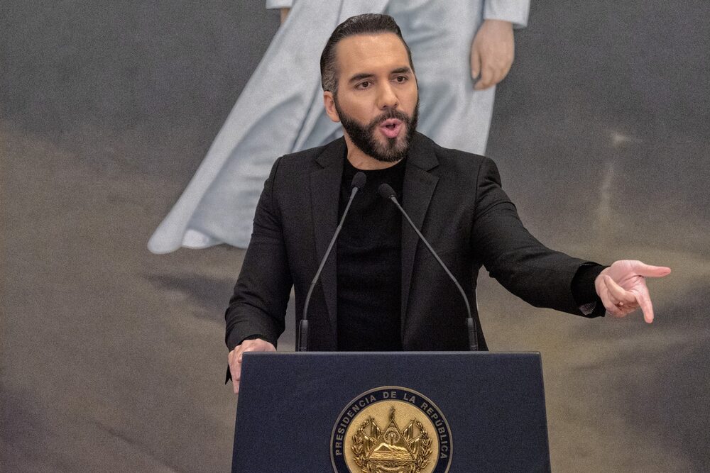 El presidente de El Salvador, Nayib Bukele. El presidente de El Salvador, Nayib Bukele.