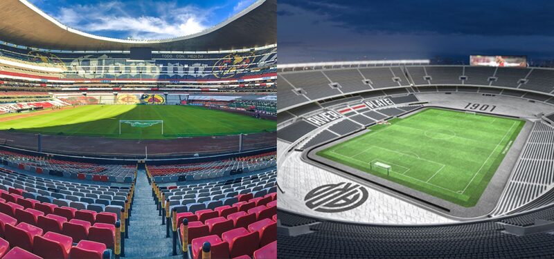 Estadio Azteca y Estadio Más Monumental Estadio Azteca y Estadio Más Monumental