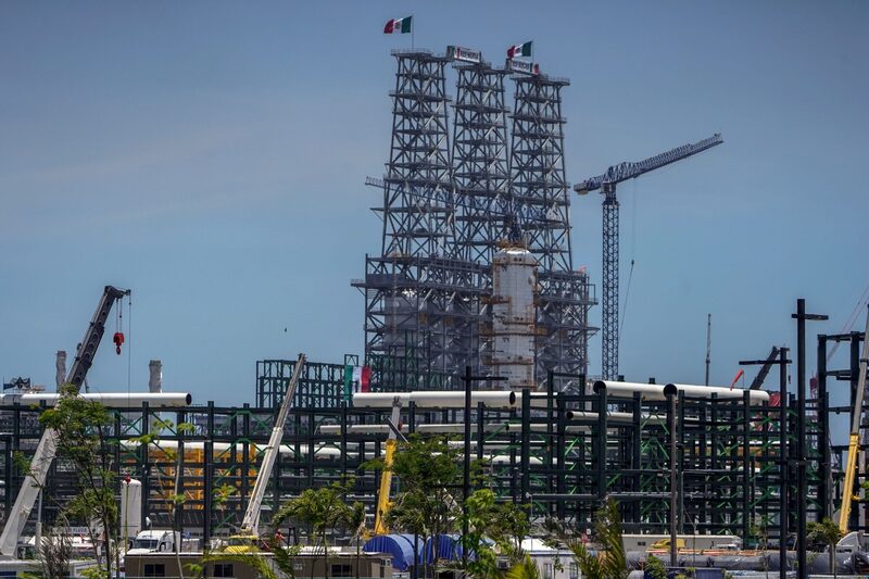 La refinería Olmeca, conocida como Dos Bocas en el municipio de Paraíso, en el estado de Tabasco, Mexico, La refinería Olmeca, conocida como Dos Bocas en el municipio de Paraíso, en el estado de Tabasco, Mexico,