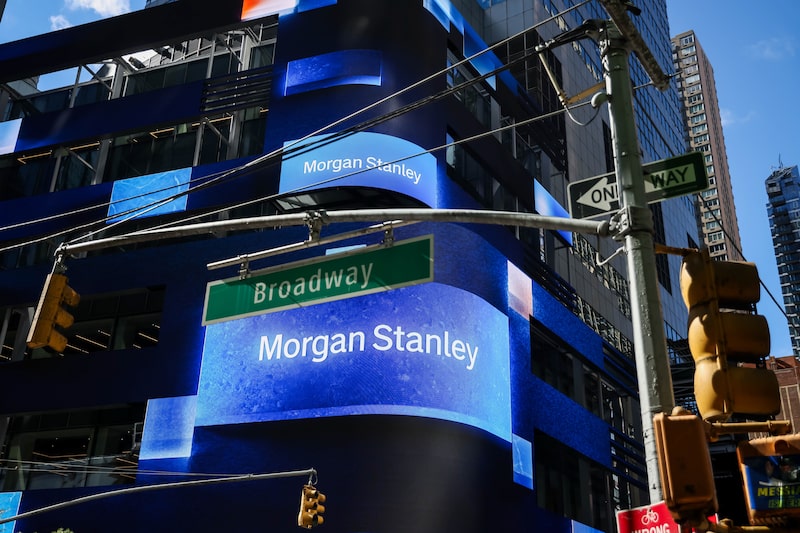 Signage at the Morgan Stanley headquarters in New York, US, on Monday, Oct. 12, 2026. Morgan Stanley is scheduled to release earnings figures on October 14. Photographer: Michael Nagle/Bloomberg Signage at the Morgan Stanley headquarters in New York, US, on Monday, Oct. 12, 2026. Morgan Stanley is scheduled to release earnings figures on October 14. Photographer: Michael Nagle/Bloomberg