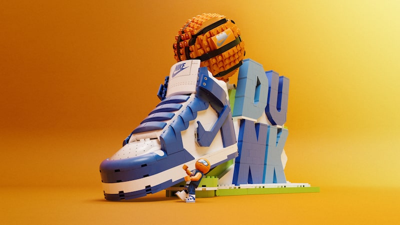 tenis de Nike x Lego tenis de Nike x Lego