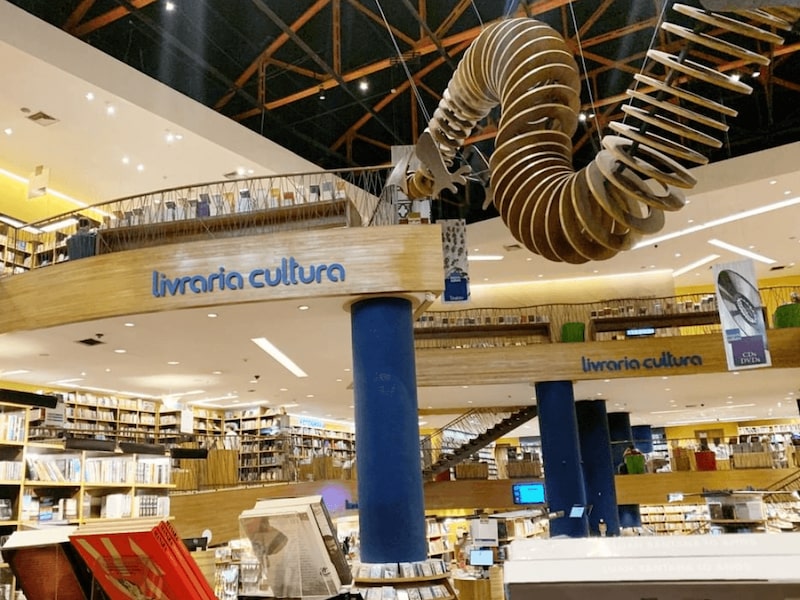 Livraria Cultura do Conjunto Nacional, em São Paulo, a maior unidade entre as três que restaram da rede tradicional (Reprodução/Instagram) Livraria Cultura do Conjunto Nacional, em São Paulo, a maior unidade entre as três que restaram da rede tradicional (Reprodução/Instagram)