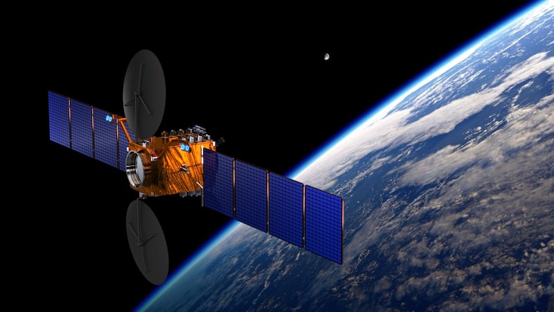 Satélite Gluon para órbitas GEO (Geostationary Earth Orbit) utilizado para servicios de comunicaciones. Satélite Gluon para órbitas GEO (Geostationary Earth Orbit) utilizado para servicios de comunicaciones.