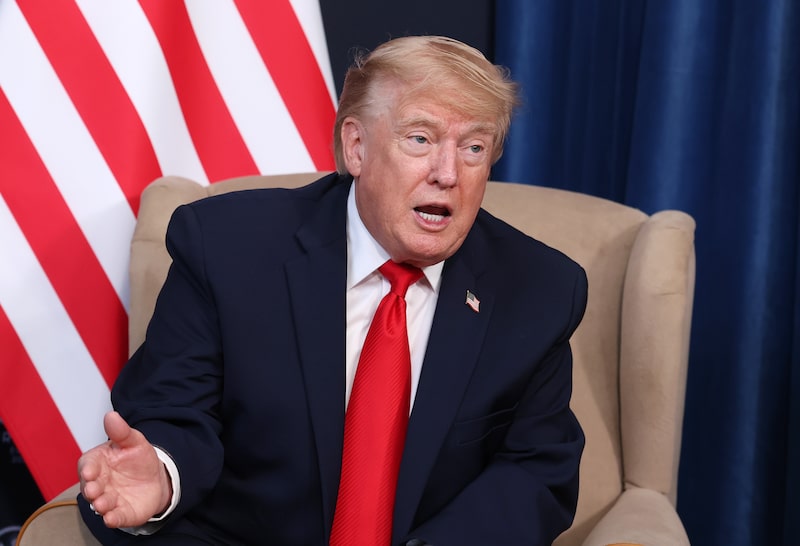 US President Donald Trump during the G7 summit on June 16. US President Donald Trump during the G7 summit on June 16.