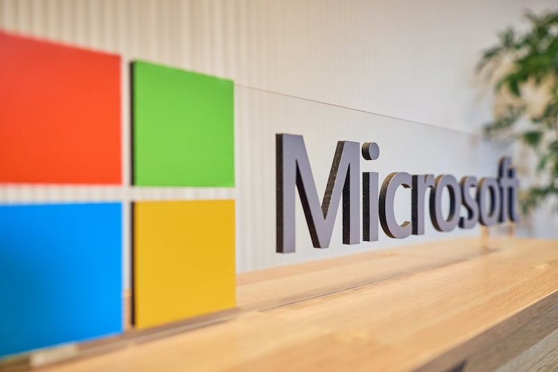 El logotipo de Microsoft Corp. Fotógrafo: Shoko Takayasu/Bloomberg. El logotipo de Microsoft Corp. Fotógrafo: Shoko Takayasu/Bloomberg.
