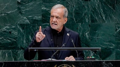 Presidente de Irán dice ante la ONU que su país no busca armas nucleares, pero defenderá su tecnología Presidente de Irán dice ante la ONU que su país no busca armas nucleares, pero defenderá su tecnología
