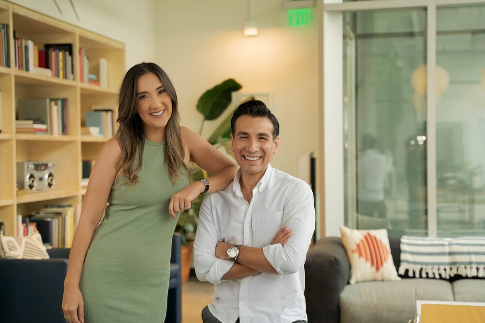 Jacqueline y Frank, fundadores de Howdy Jacqueline y Frank, fundadores de Howdy