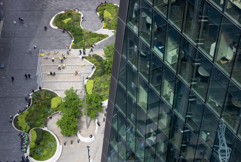 Prédio de escritórios em Londres Prédio de escritórios em Londres