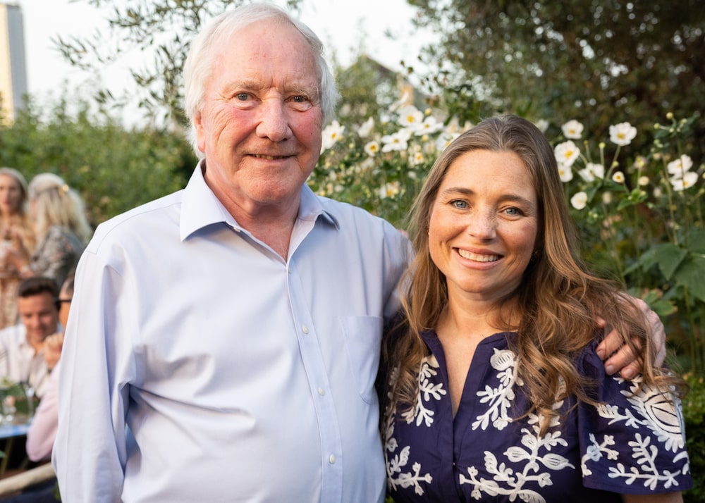 CEO da Granado e sua filha, Christopher Freeman e Sissi Freeman CEO da Granado e sua filha, Christopher Freeman e Sissi Freeman