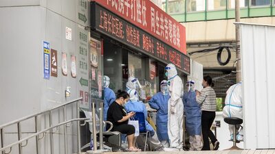 Apesar de declarar volta à normalidade, Xangai ainda está longe do retorno Apesar de declarar volta à normalidade, Xangai ainda está longe do retorno