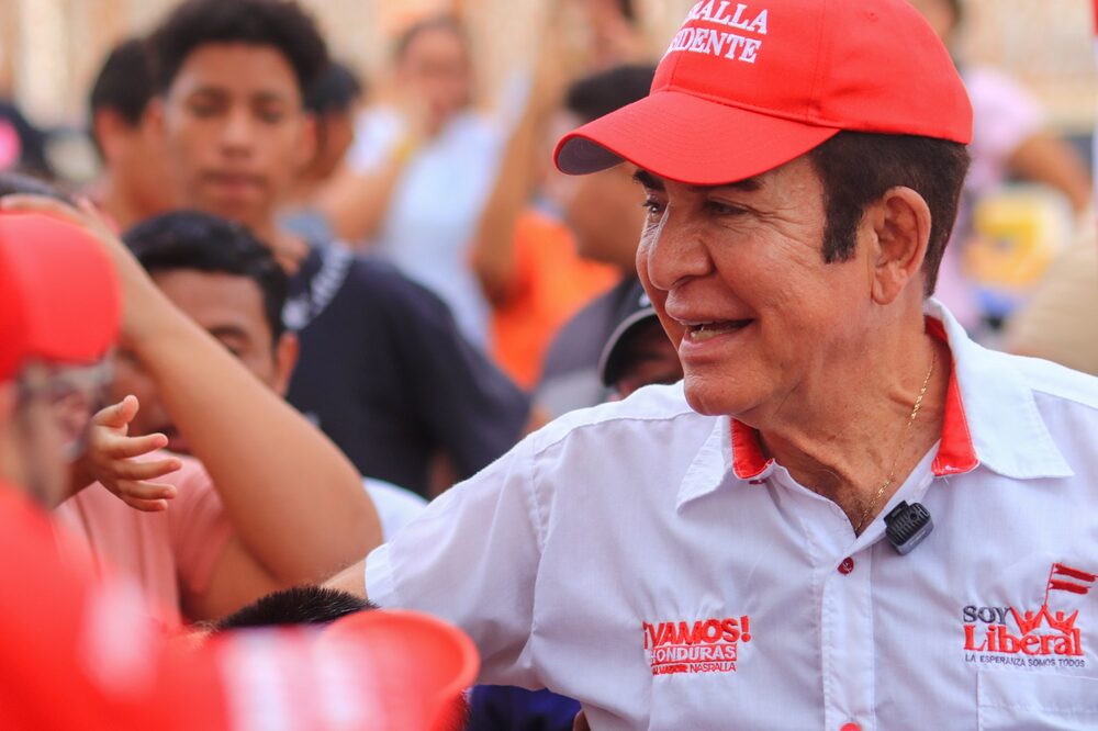 Salvador Nasralla, en San Manuel, Cortés, el 6 de septiembre de 2025. Salvador Nasralla, en San Manuel, Cortés, el 6 de septiembre de 2025.