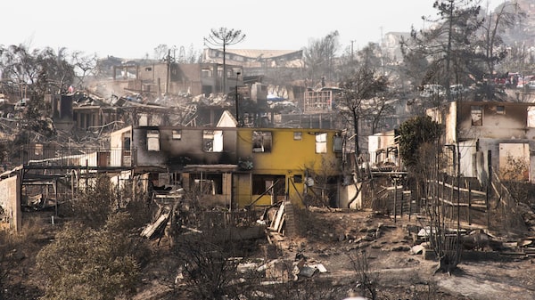 Cómo el calor y una megasequía prepararon a Chile para devastadores incendios forestales Cómo el calor y una megasequía prepararon a Chile para devastadores incendios forestales