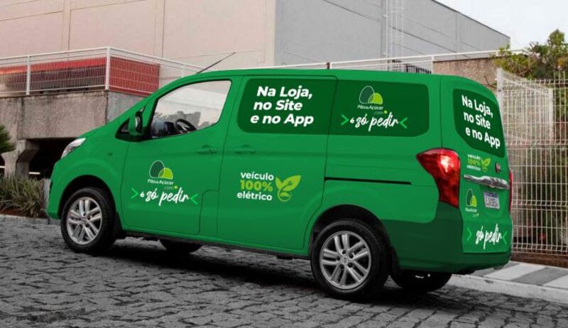 Pão de Açúcar vai aumentar sua frota de vans elétricas que fazem entregas no Rio de Janeiro e em São Paulo Pão de Açúcar vai aumentar sua frota de vans elétricas que fazem entregas no Rio de Janeiro e em São Paulo