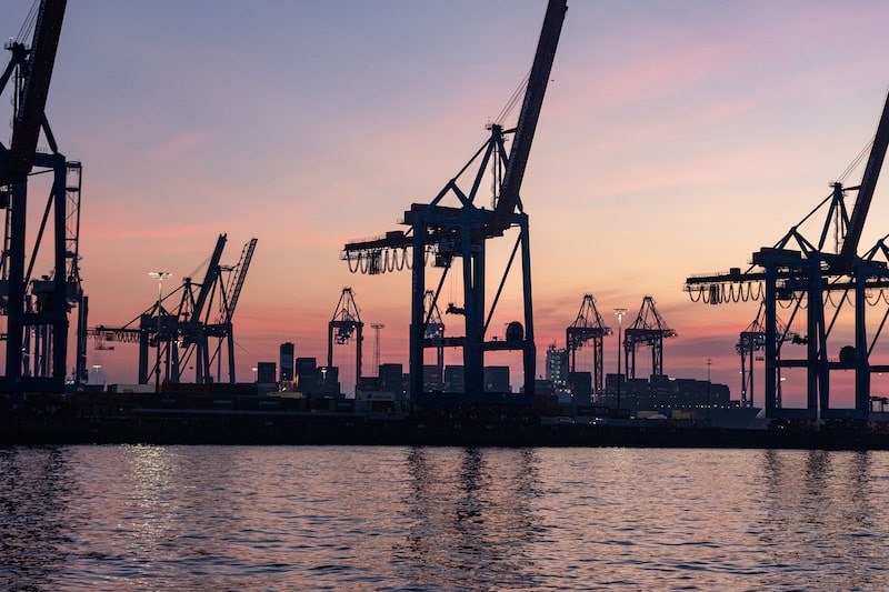 The Port of Hamburg in Hamburg, Germany. Photographer: Maria Feck/Bloomberg The Port of Hamburg in Hamburg, Germany. Photographer: Maria Feck/Bloomberg