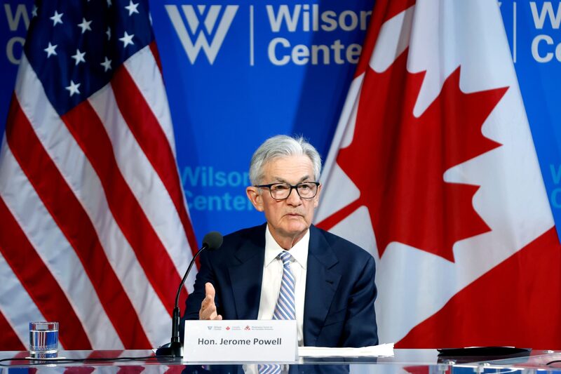 Jerome Powell, presidente do Fed: atenção do mercado aos juros futuros antes da reunião do banco central (Foto: Samuel Corum/Bloomberg) Jerome Powell, presidente do Fed: atenção do mercado aos juros futuros antes da reunião do banco central (Foto: Samuel Corum/Bloomberg)