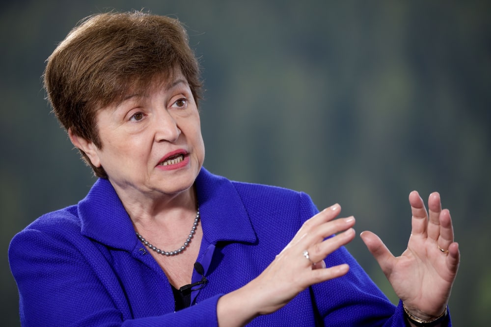 La directora gerente del FMI, Kristalina Georgieva La directora gerente del FMI, Kristalina Georgieva