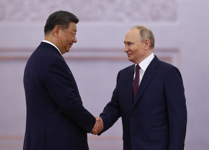 Xi y Putin. Xi y Putin.