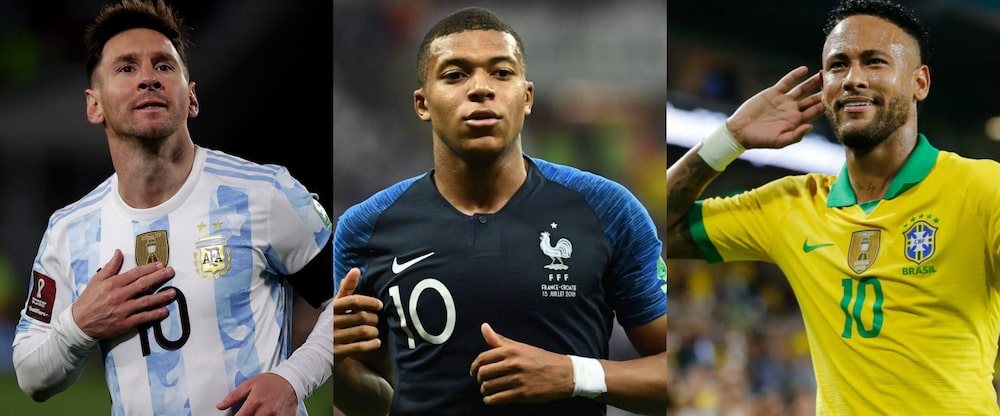 Compañeros en el PSG y figuras de los seleccionados con más chances de ganar el Mundial de Catar, según un cálculo matemático Compañeros en el PSG y figuras de los seleccionados con más chances de ganar el Mundial de Catar, según un cálculo matemático