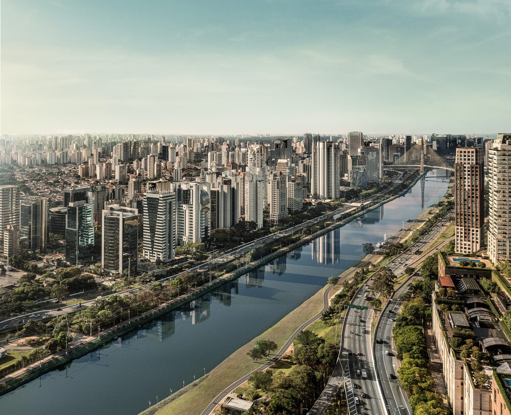 Vista do empreendimento Reserva Cidade Jardim, da JHSF Vista do empreendimento Reserva Cidade Jardim, da JHSF