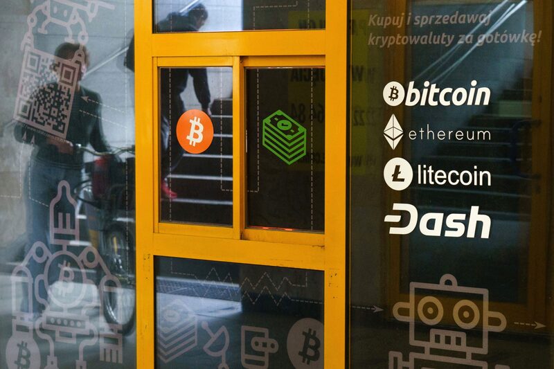 The logos of Bitcoin, Ethereum, Litecoin and Dash on a cryptocurrency automated teller machine (ATM) kiosk in Warsaw, Poland, on Tuesday, May 24, 2022. A dramatic increase in the size and complexity of crypto markets means the sector is on track to become a risk for financial stability that must urgently be regulated, the European Central Bank said. Photographer: Piotr Malecki/Bloomberg The logos of Bitcoin, Ethereum, Litecoin and Dash on a cryptocurrency automated teller machine (ATM) kiosk in Warsaw, Poland, on Tuesday, May 24, 2022. A dramatic increase in the size and complexity of crypto markets means the sector is on track to become a risk for financial stability that must urgently be regulated, the European Central Bank said. Photographer: Piotr Malecki/Bloomberg