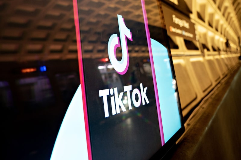 Una publicidad de TikTok. Una publicidad de TikTok.
