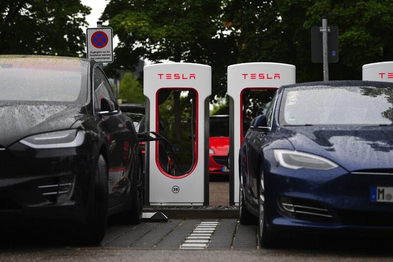 Estaciones de recarga de Tesla Estaciones de recarga de Tesla