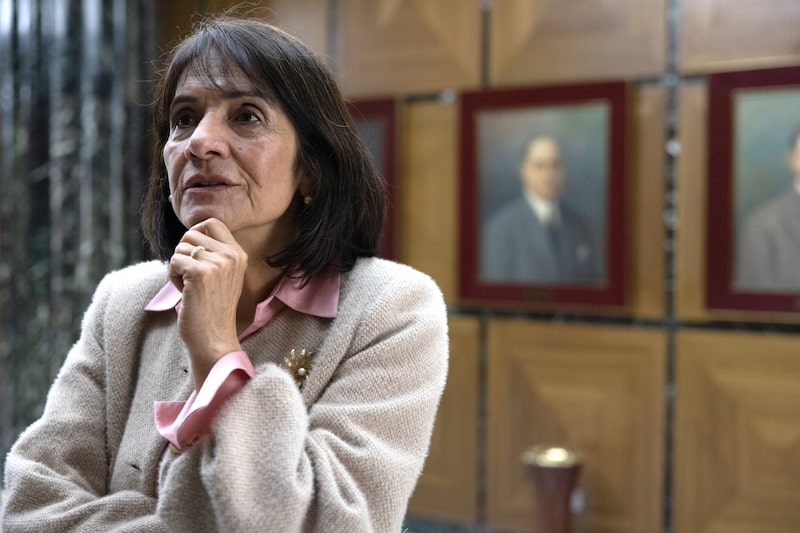 En la fotografía, Olga Lucía Acosta, codirectora del Banco de la República. Foto: Fernanda Pineda/Bloomberg En la fotografía, Olga Lucía Acosta, codirectora del Banco de la República. Foto: Fernanda Pineda/Bloomberg