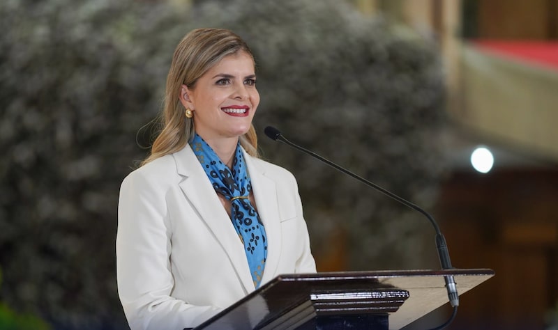 La presidenta de Costa Rica, Laura Fernández Delgado, en la conferencia del 20 de mayo de 2026. La presidenta de Costa Rica, Laura Fernández Delgado, en la conferencia del 20 de mayo de 2026.