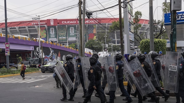 La fiesta del Mundial en México baila al ritmo del caos La fiesta del Mundial en México baila al ritmo del caos