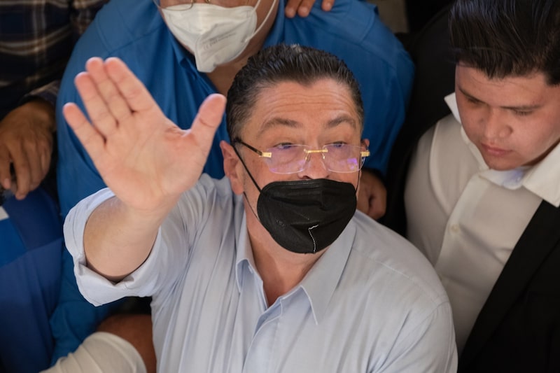 Rodrigo Chaves Robles, presidente electo de Costa Rica en la segunda vuelta de elecciones celebrada el domingo 3 de abril de 2022. Rodrigo Chaves Robles, presidente electo de Costa Rica en la segunda vuelta de elecciones celebrada el domingo 3 de abril de 2022.