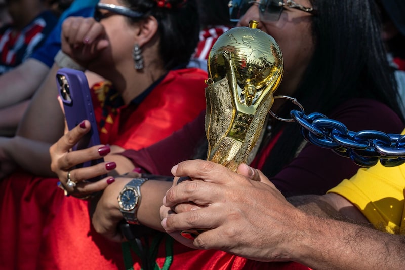 O primeiro grande torneio a ser afetado por um eventual boicote seria a Copa do Mundo Feminina de 2027 no Brasil (Foto: Victor J. Blue/Bloomberg) O primeiro grande torneio a ser afetado por um eventual boicote seria a Copa do Mundo Feminina de 2027 no Brasil (Foto: Victor J. Blue/Bloomberg)