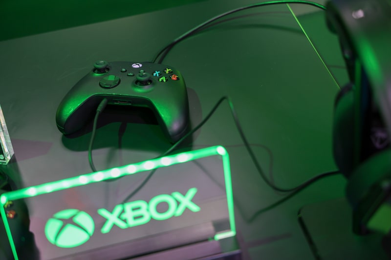 Mando de videojuegos de Xbox en la feria del sector de los videojuegos Gamescom, celebrada en Colonia (Alemania), el miércoles 21 de agosto de 2024. Mando de videojuegos de Xbox en la feria del sector de los videojuegos Gamescom, celebrada en Colonia (Alemania), el miércoles 21 de agosto de 2024.