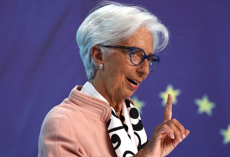 Christine Lagarde, presidenta del Banco Central Europeo. Christine Lagarde, presidenta del Banco Central Europeo.