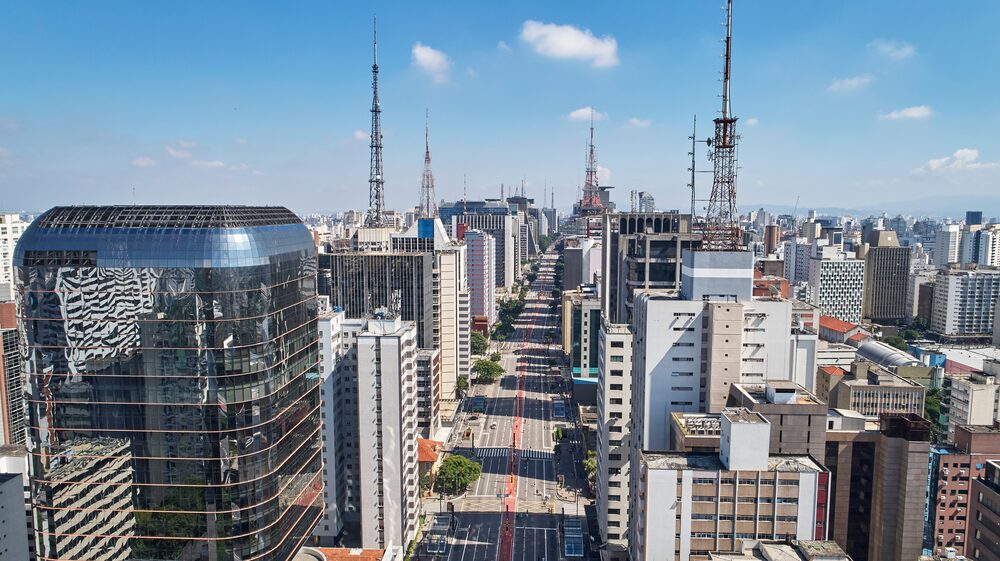 Avenida Paulista, Brasil. Avenida Paulista, Brasil.