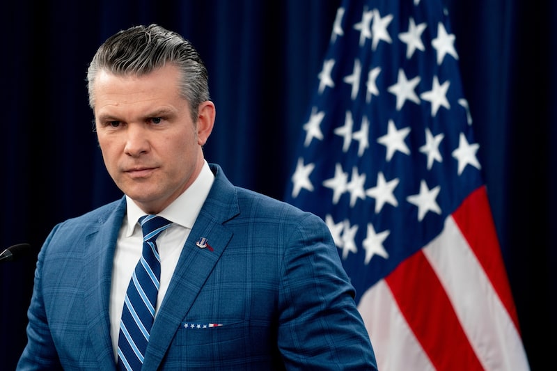 El secretario de Defensa, Pete Hegseth. Fotógrafa: Stefani Reynolds/Bloomberg El secretario de Defensa, Pete Hegseth. Fotógrafa: Stefani Reynolds/Bloomberg