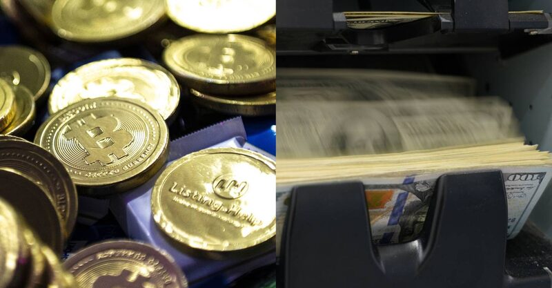 Foto imagen bitcoin: Edwin Koo/Bloomberg // Foto imagen dólar: Toru Hanai /Bloomberg Foto imagen bitcoin: Edwin Koo/Bloomberg // Foto imagen dólar: Toru Hanai /Bloomberg