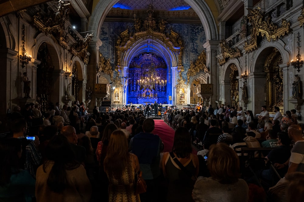 La Orquesta de Guimarães, el 19 de octubre de 2025. La Orquesta de Guimarães, el 19 de octubre de 2025.