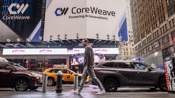 Las acciones de CoreWeave se disparan tras una fuerte demanda de IA que impulsa sus perspectivas Las acciones de CoreWeave se disparan tras una fuerte demanda de IA que impulsa sus perspectivas