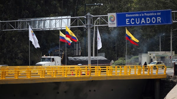 Ni aranceles ni petróleo: Colombia y Ecuador no logran poner fin a su ‘guerra comercial’ tras reunión Ni aranceles ni petróleo: Colombia y Ecuador no logran poner fin a su ‘guerra comercial’ tras reunión