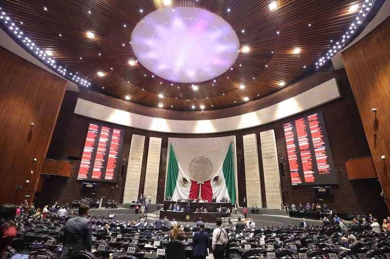 Pleno de la Cámara de Diputados durante la sesión del martes 6 de octubre de 2026, Ciudad de México. Pleno de la Cámara de Diputados durante la sesión del martes 6 de octubre de 2026, Ciudad de México.