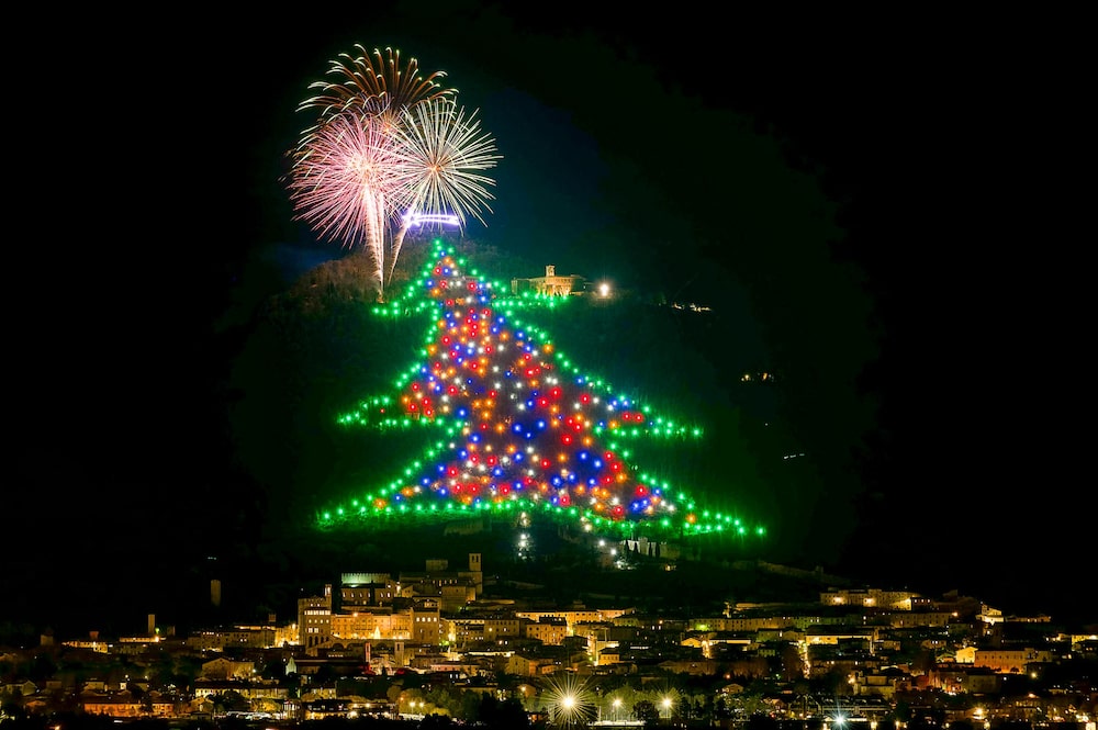El árbol de Navidad más grande del mundo. El árbol de Navidad más grande del mundo.