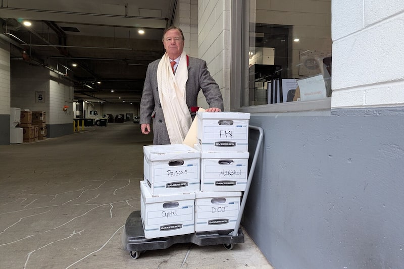 El abogado Mark McCloskey. Foto: Zoe Tillman/Bloomberg El abogado Mark McCloskey. Foto: Zoe Tillman/Bloomberg