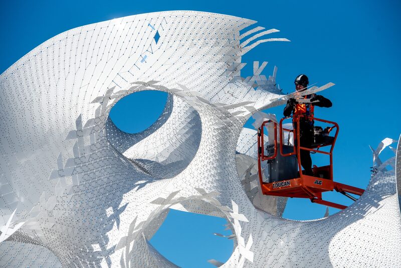 Construcción en la sede de Google en Mountain View, California, Estados Unidos, el lunes 30 de enero de 2023. Fotógrafa: Marlena Sloss/Bloomberg Construcción en la sede de Google en Mountain View, California, Estados Unidos, el lunes 30 de enero de 2023. Fotógrafa: Marlena Sloss/Bloomberg