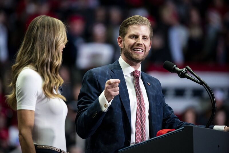 Eric Trump. (Al Drago/Bloomberg) Eric Trump. (Al Drago/Bloomberg)