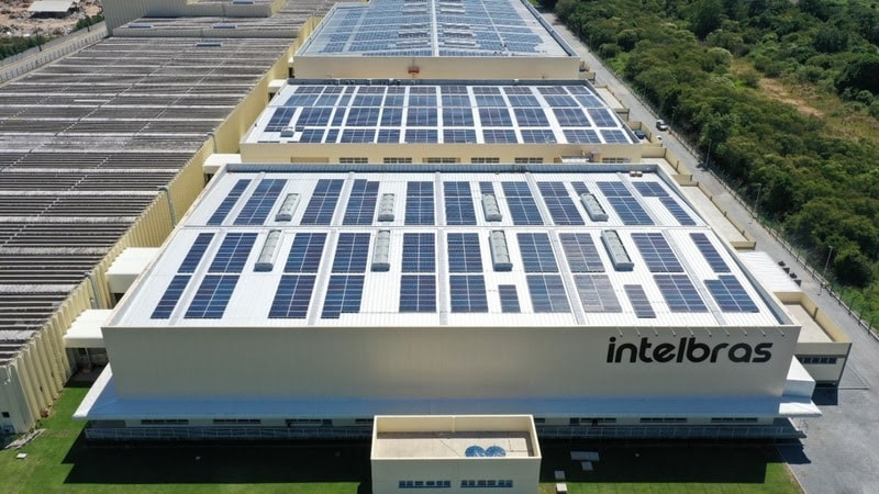 Filial São José, em Santa Catarina da Intelbras, empresa brasileira desenvolvedora de tecnologias que tem a estratégia de crescer no mercado brasileiro de energia solar Filial São José, em Santa Catarina da Intelbras, empresa brasileira desenvolvedora de tecnologias que tem a estratégia de crescer no mercado brasileiro de energia solar