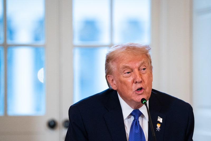 El presidente de Estados Unidos, Donald Trump, durante una reunión con ejecutivos petroleros en la Casa Blanca. El presidente de Estados Unidos, Donald Trump, durante una reunión con ejecutivos petroleros en la Casa Blanca.