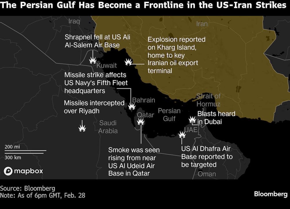 El Golfo Pérsico se ha convertido en el frente de los ataques entre Estados Unidos e Irán. El Golfo Pérsico se ha convertido en el frente de los ataques entre Estados Unidos e Irán.